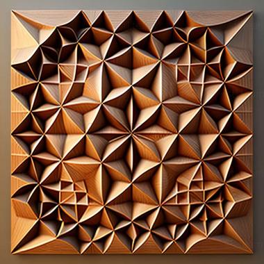 3D model geometric pattern (STL)